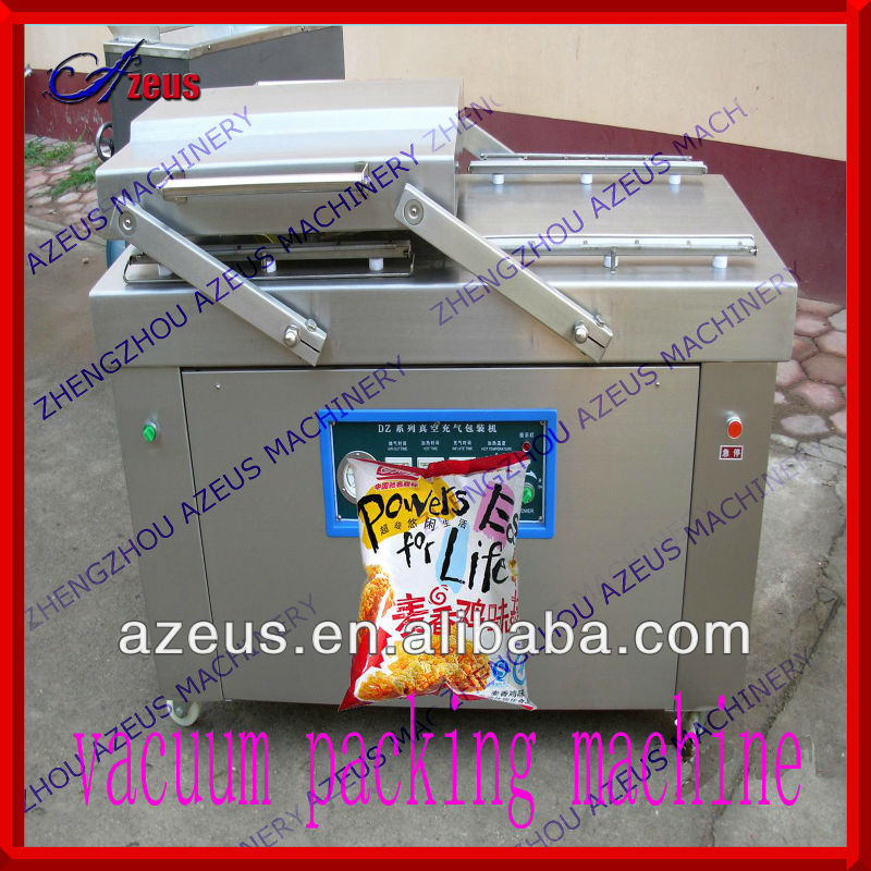 Industrial plastic food vacuum sealer with nitrogen