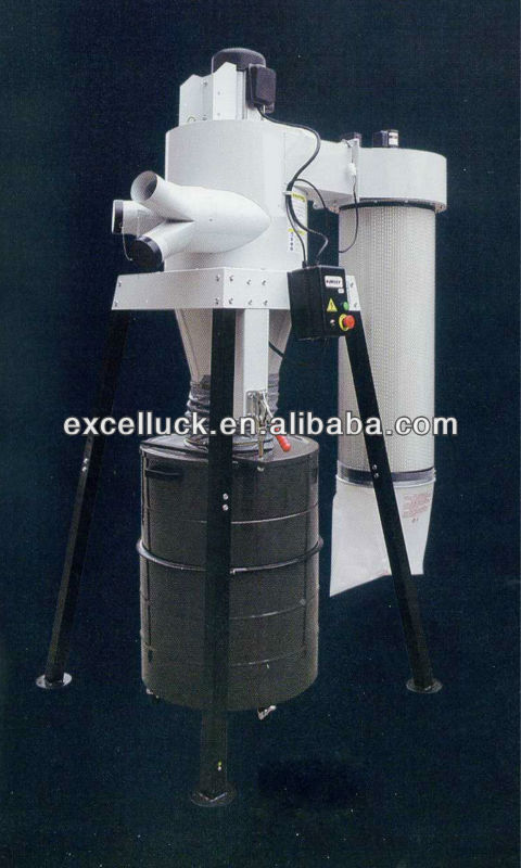 Industrial portable 3HP Cyclone dust collector