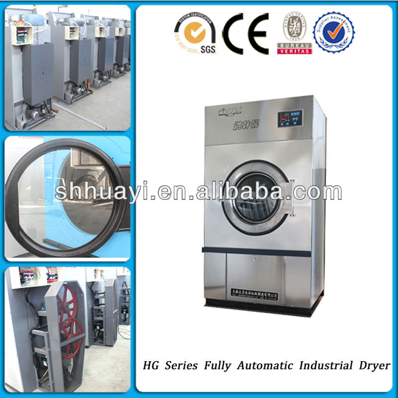 Industrial rotary drum/vacuum dryer clothes/towel/cotton for sale