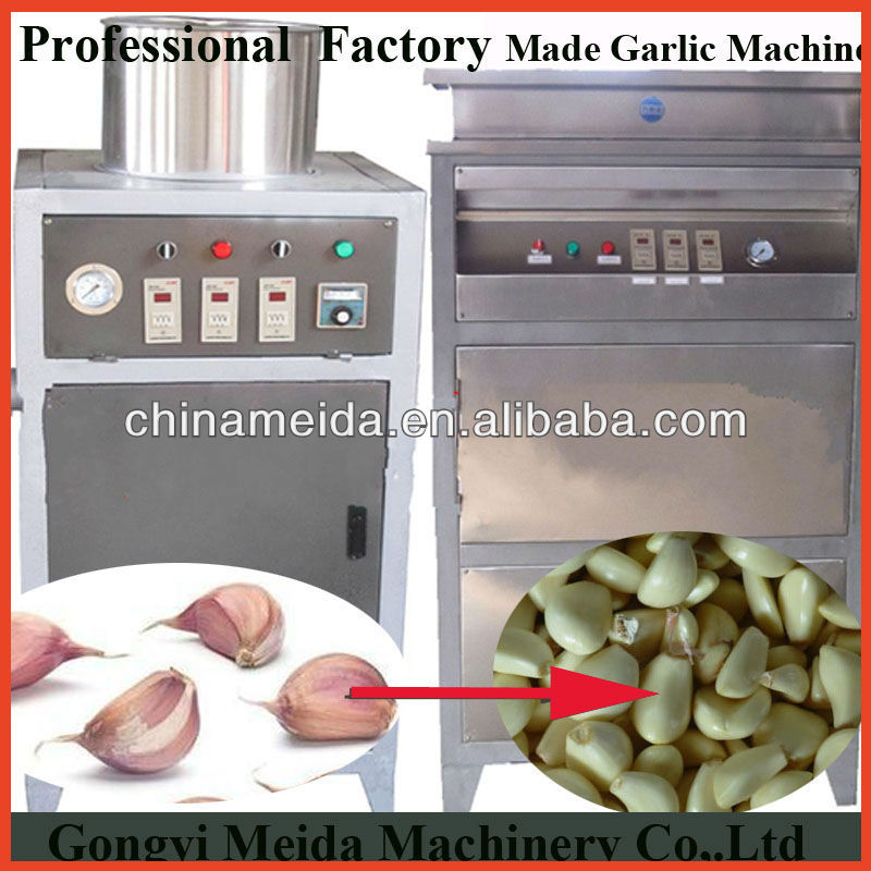 Industrial Stainless Steel Automatic Dry garlic peeling machine for Sale