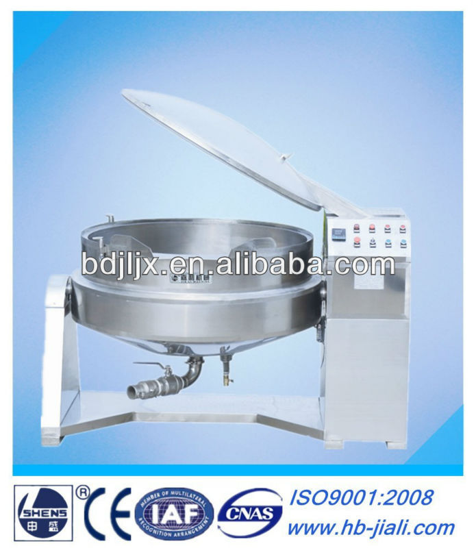 Industrial steam boiler for cooking