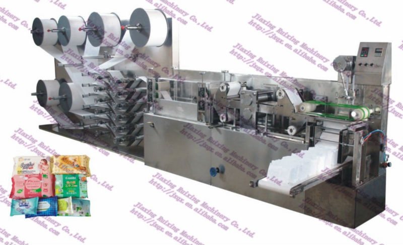 industry cleaning wipes machine