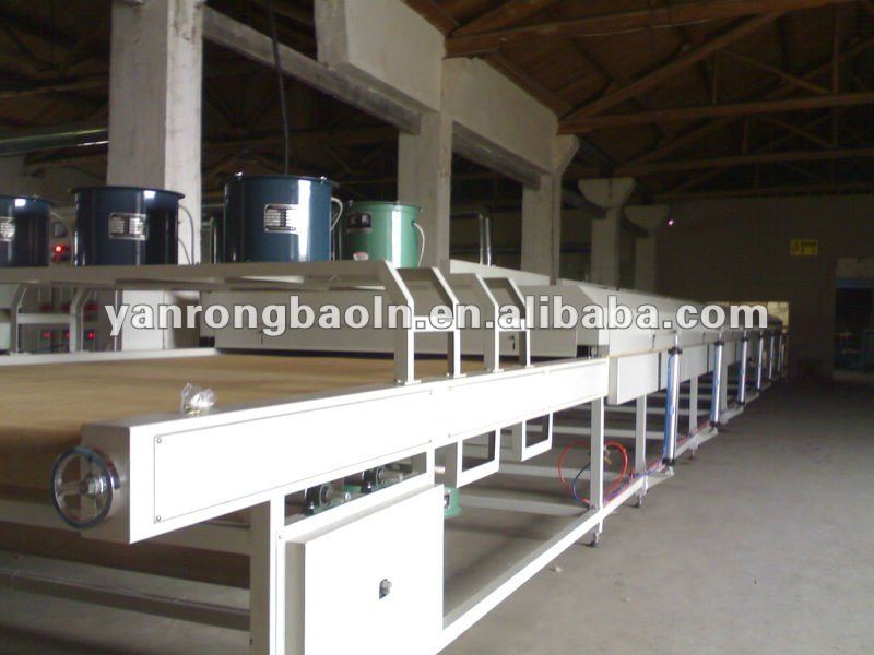 infrared ray conveyor dryer