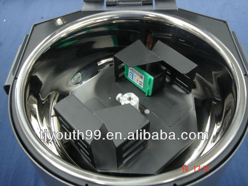 ink cartridge centrifuge/clean residual ink out of cartridge