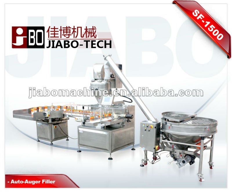 instant coffee powder filling machinery for can, jar, tin, bottle etc