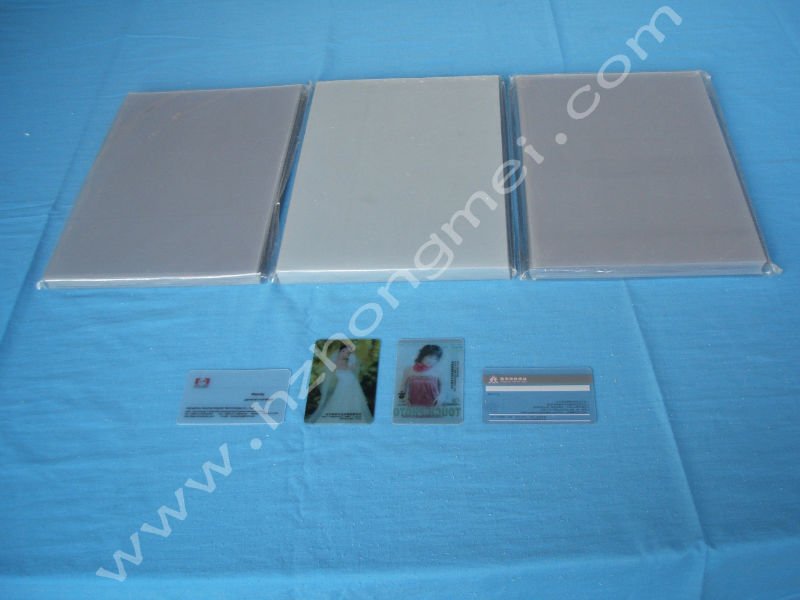 Instant pvc card material-Silver