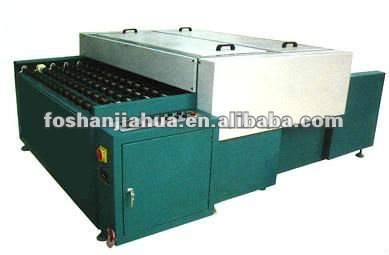 Insulated glass heating roller pressing machine/glass heating roller machine