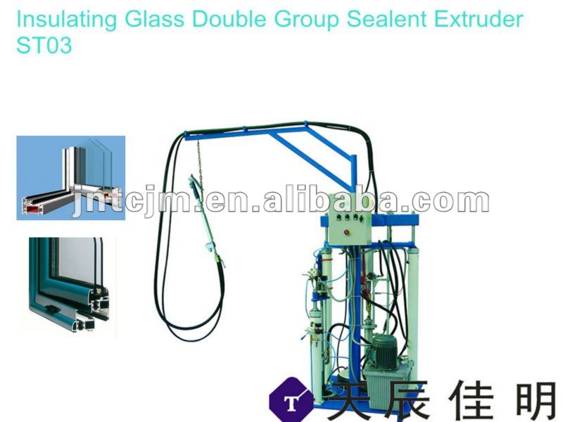 Insulating Glass Coating Machine/Double Group Sealant Extruder