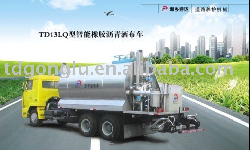 Intelligent Asphalt-rubber spreader vehicle