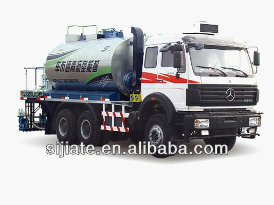 intelligent asphalt spraying truck