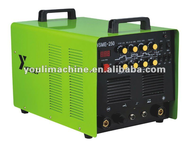 Inverter AC DC TIG welding machine WSME 250 welder