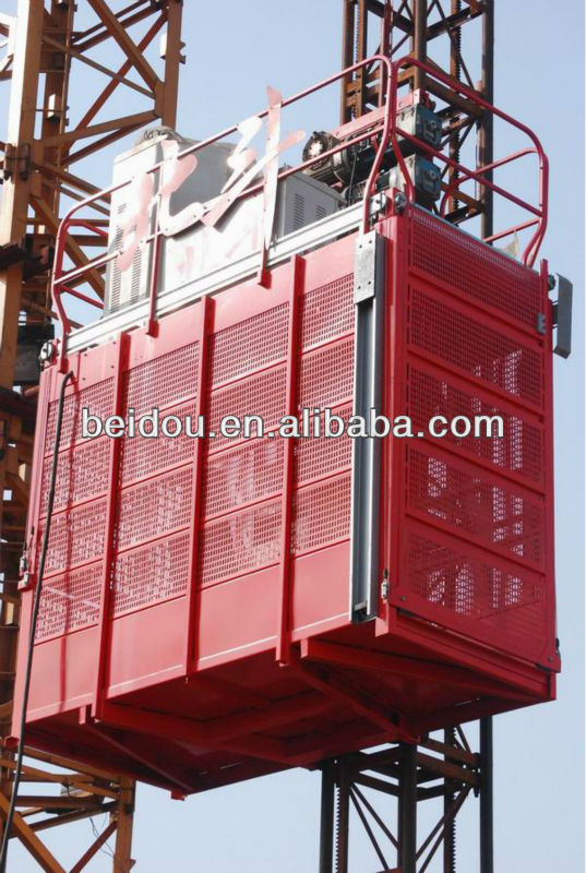 Inverter construction hoist