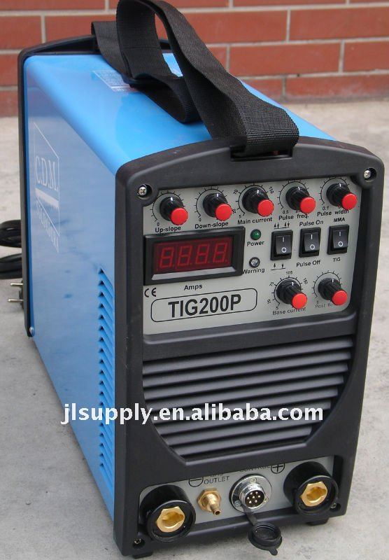 Inverter tig welder with mma