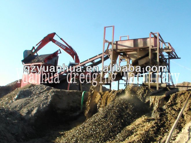 Iron ore selecting mahcinery for mineral sand concentraction land use