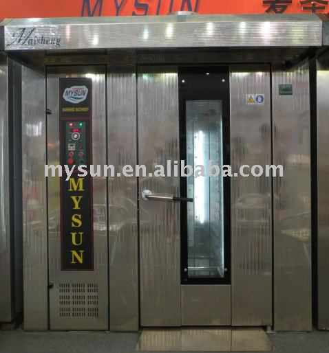 ISO-approve baking duck Rotary Rack Oven machinery