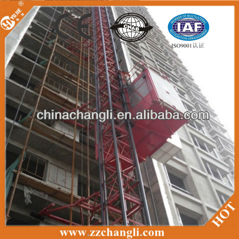 ISO Approved! SC Series Construction Hoist Elevator, Construction Elevator, Building Construction Elevator SC100, SC100/100, SC