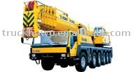 ISO Certificated 200t All terrain crane with two section side-mounted jib