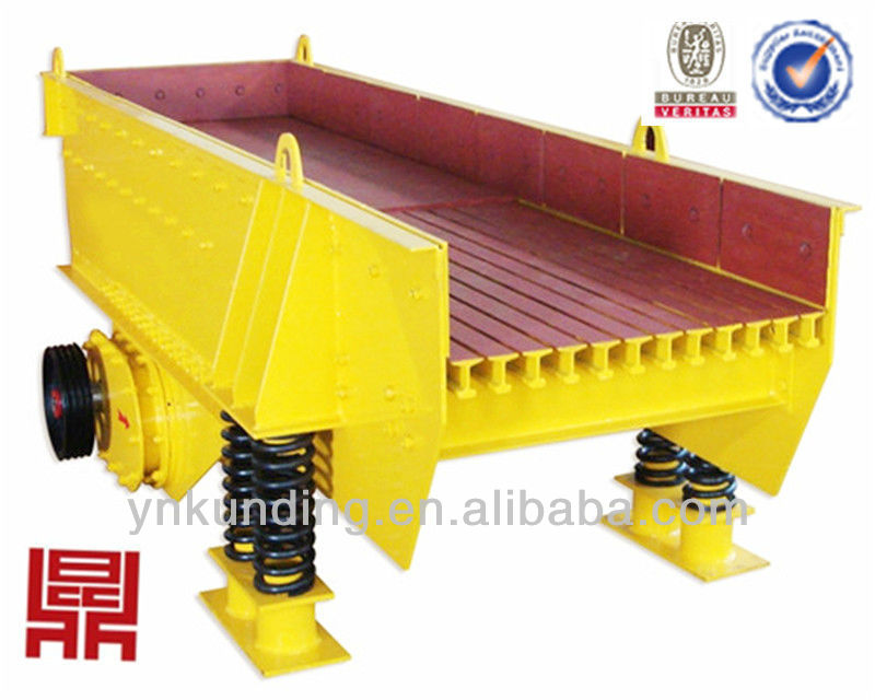 ISO9001:2000 high efficiency durable vibrating feeder