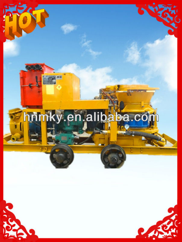 ISO9001 PZ-9 dry cement mortar spray machine