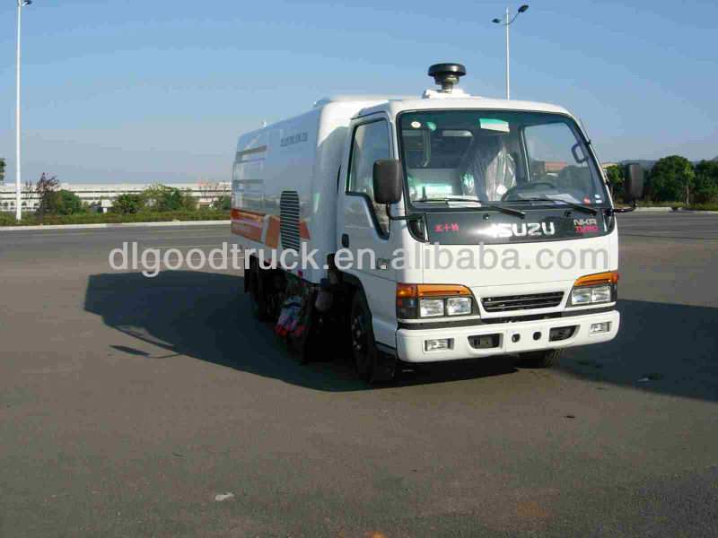 ISUZU 100P road sweeper truck sale directly from manufacturer