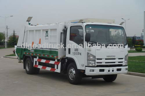 ISUZU garbage compactor truck (700P)