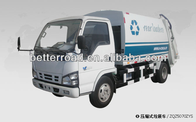 ISUZU Rear-Loading Compressed Garbage Truck