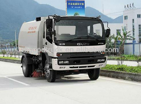 ISUZU road sweeper truck (FTR)