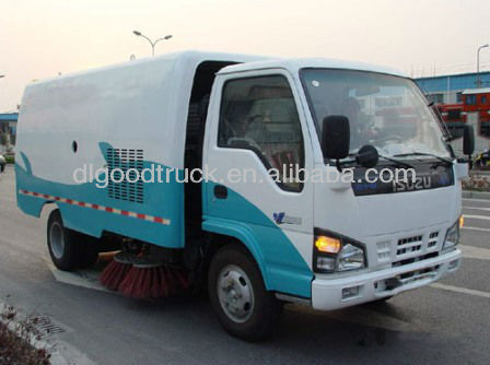 ISUZU road sweeping truck