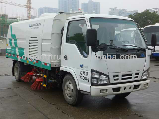 ISUZU truck mounted road sweeper (600P)