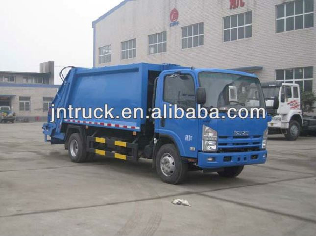 ISUZU waste compactor 10CBM compress garbage truck