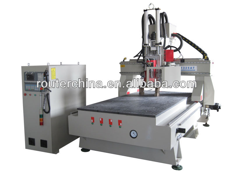 Italy air cooling spindle Japan servo motor ATC CNC router machine