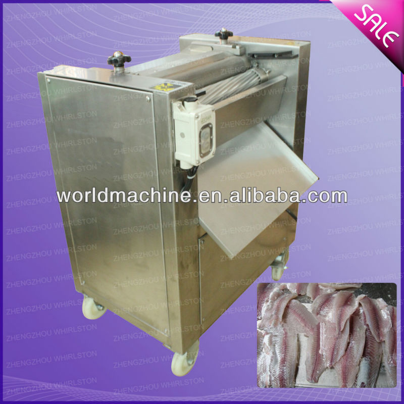 J107 Salmon skin peeling machine/automatic fishing machinery