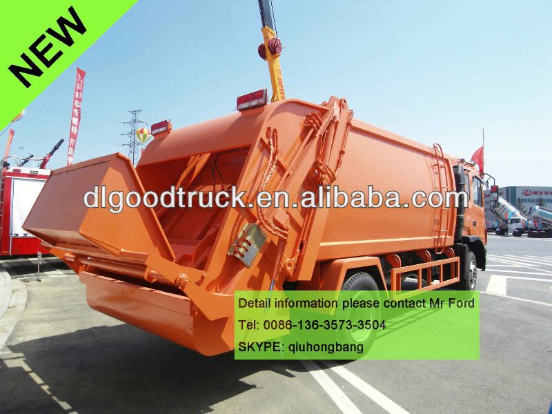 JAC 12000L Garbage Truck Container garbage truck