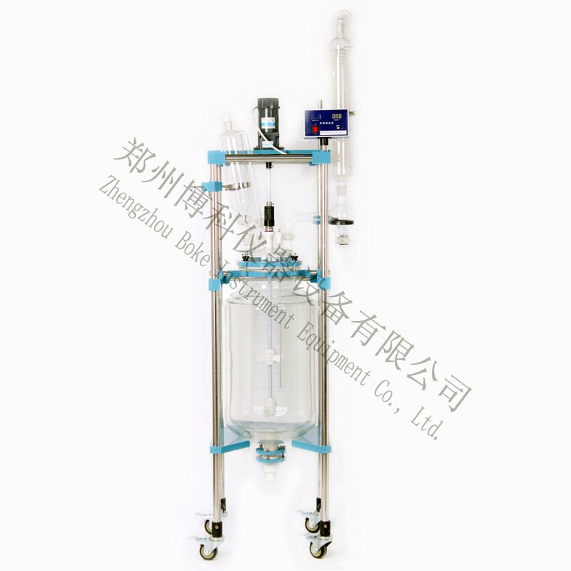 Jacketed Glass Reactor 100L