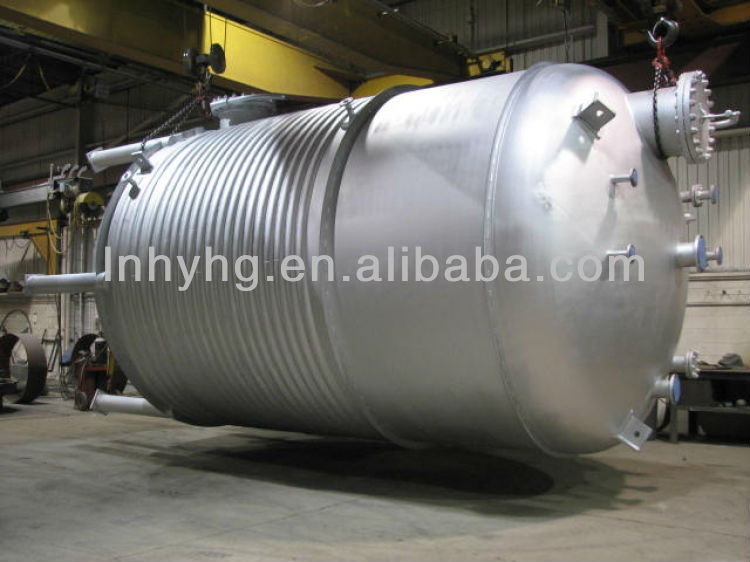jacketed Stainless steel vessel with Condenser and Pump