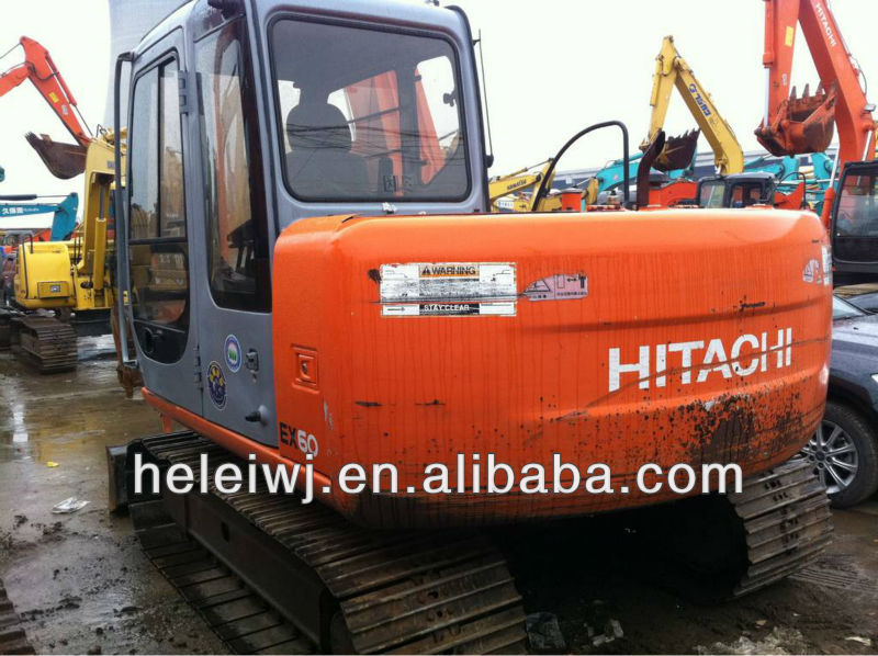 japanese original made used hitachi ex60-5 excavator mechanical hydraulic excavating machinery good working condition best price