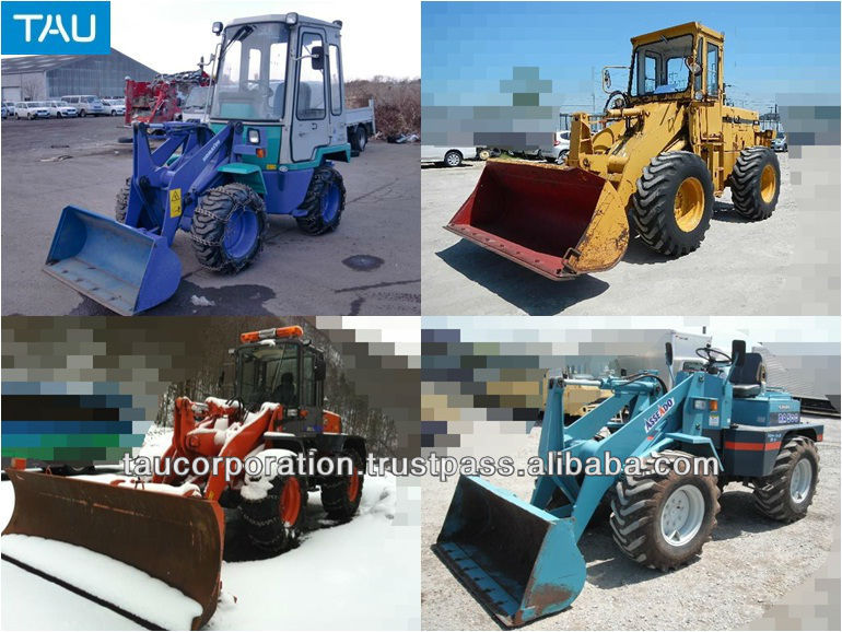 Japanese used wheel loader for sale with a wide variety models