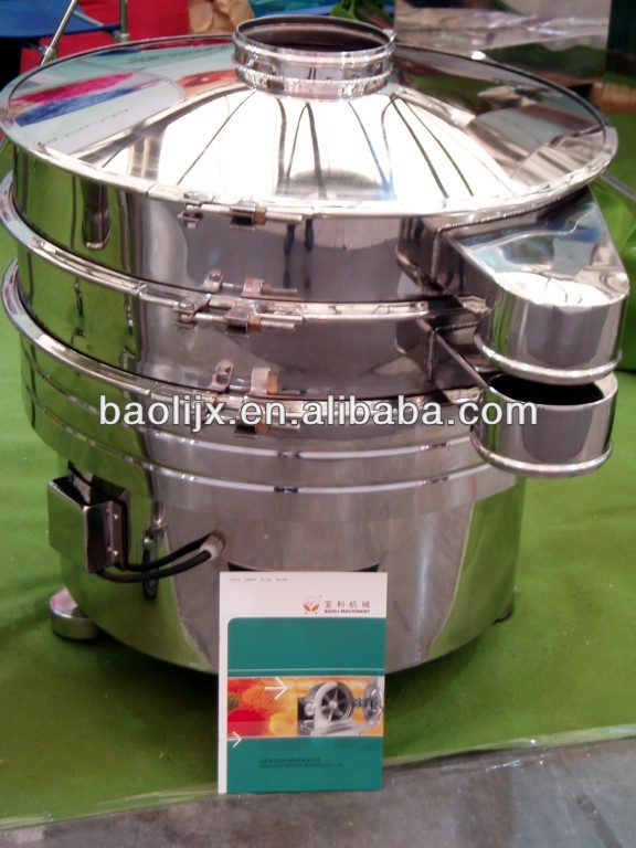 JB stainless steel high efficient flour sifter