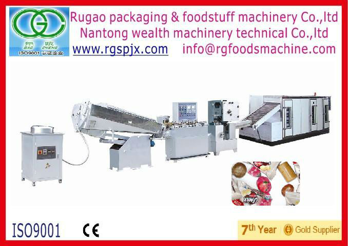 JC-350 high speed filled jam hard candy making machine,candy machiney