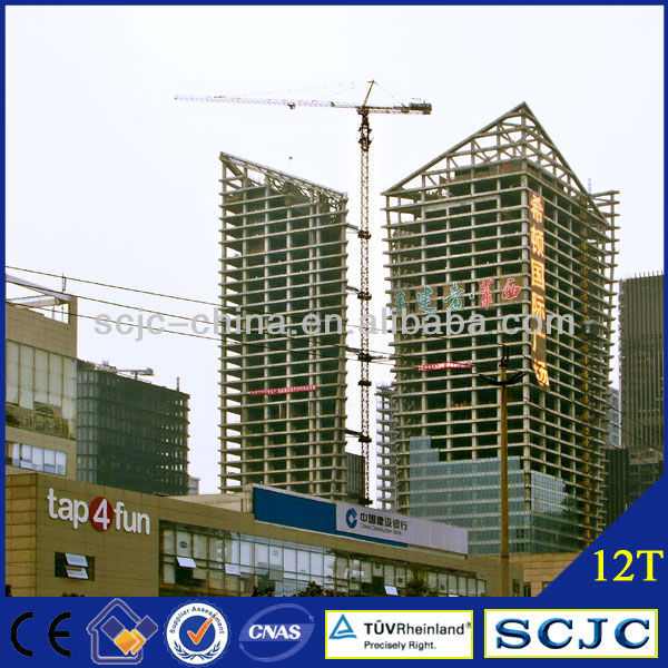 JC7030 Tower Crane+12T+CE/ISO/Third Party Inspection