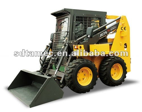 JC70X skid steer loader,china bobcat,engine power 80hp,loading capacity 1000kg