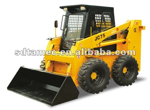 JC75S skid loader,china bobcat,engine power 75hp,loading capacity 1050kg