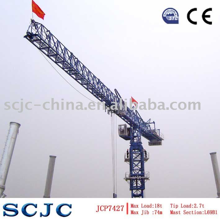 JCP7427 Flattop Tower Crane