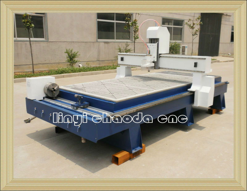 JCW1325 wood cnc machine/cnc router with rotary for furniture