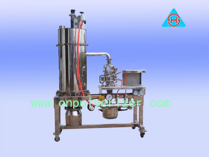 Jet mill for grinder chemical material to fine powder