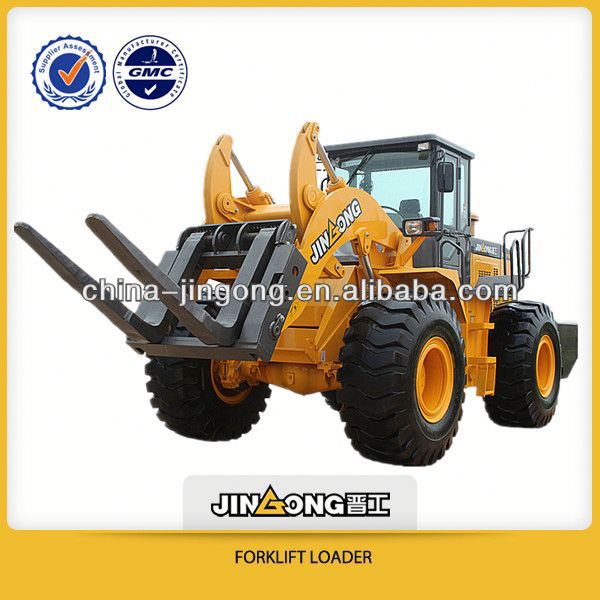 JGM751F-II wheel loader stone fork,forklift fork, Building machine 16 Ton capacity with 3.0m3 bucket) backhoe Wheel Loader