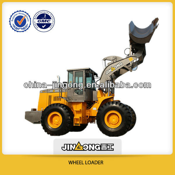 JGM755 5ton log fork Wheel Loader(5 ton Wheel loader with CE approved)