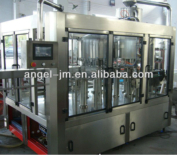 Jiangmen Angel 10000BPH 500ml Siemens PLC Beverage filling machine