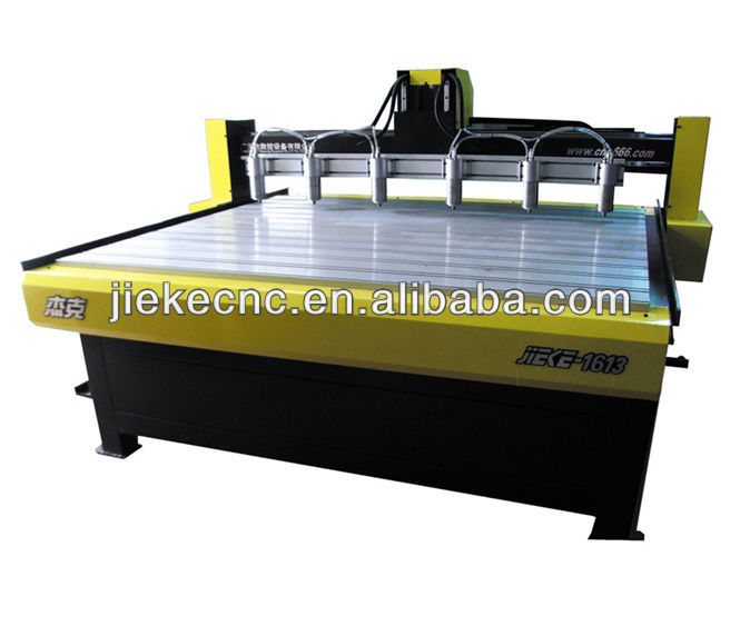 JK-1613-6 CNC wood engraving machine six spindle motors 1500W JIEKE brand