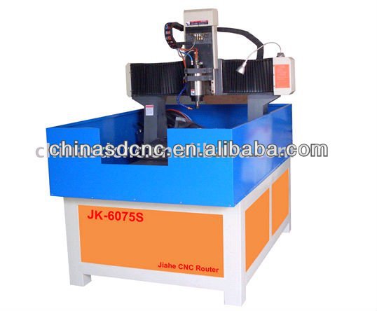 JK-6075 cnc stepper milling machine for copper,steel,aluminum metal materials